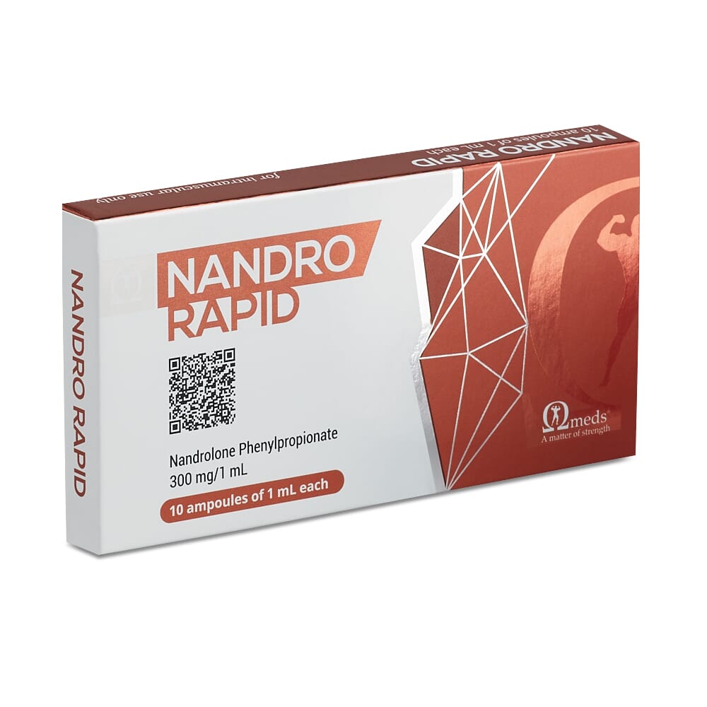 Nandro Rapid 300mg 10ml 1 ml amps by Omega Meds Nandro Rapid